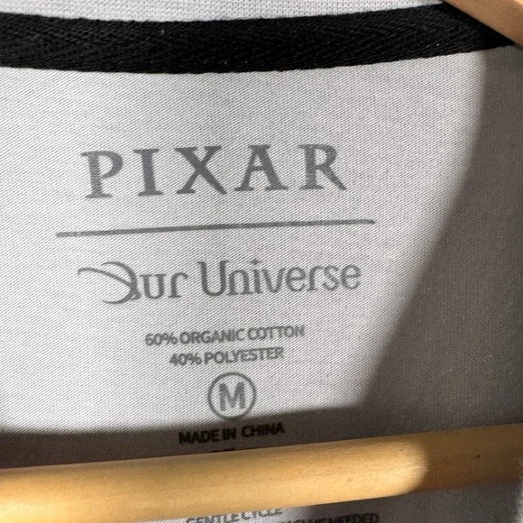 Pixar Monsters Inc Our Universe Long Sleeve Shirt Gray | Men's Medium - Picture 3 of 5